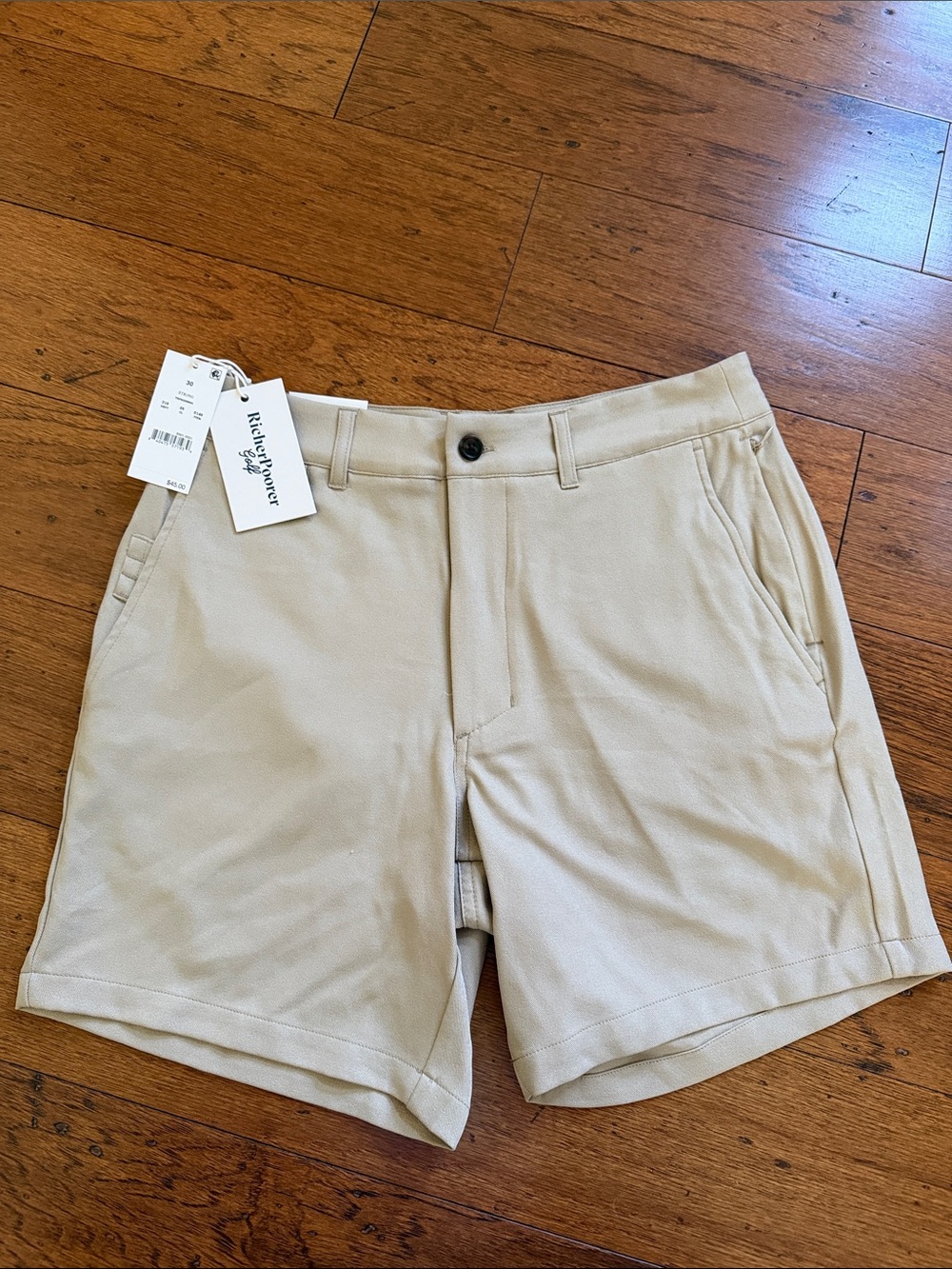NWT men’s RicherPoorer golf short-30W
